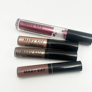 NIB Mary Kay Liquid Eyeshadow SET: Light Beam, Meteor Shower, Warm Desert & Rosé